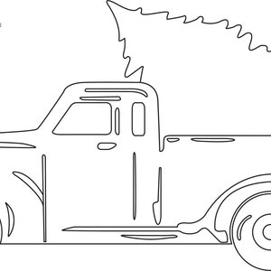 Tree and Truck Generosity Painting