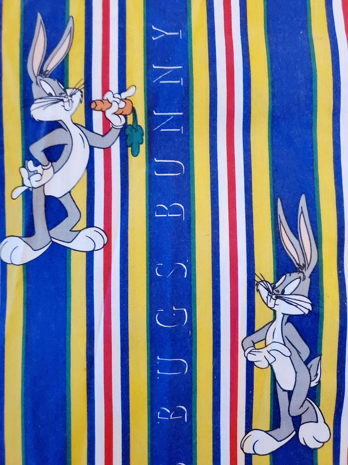 Vintage Bugs Bunny Bed Sheet | Etsy