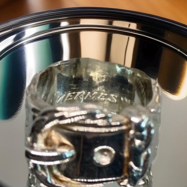 Vintage Hermes Silber 925 Diane Gürtelring Größe 6 1/2
