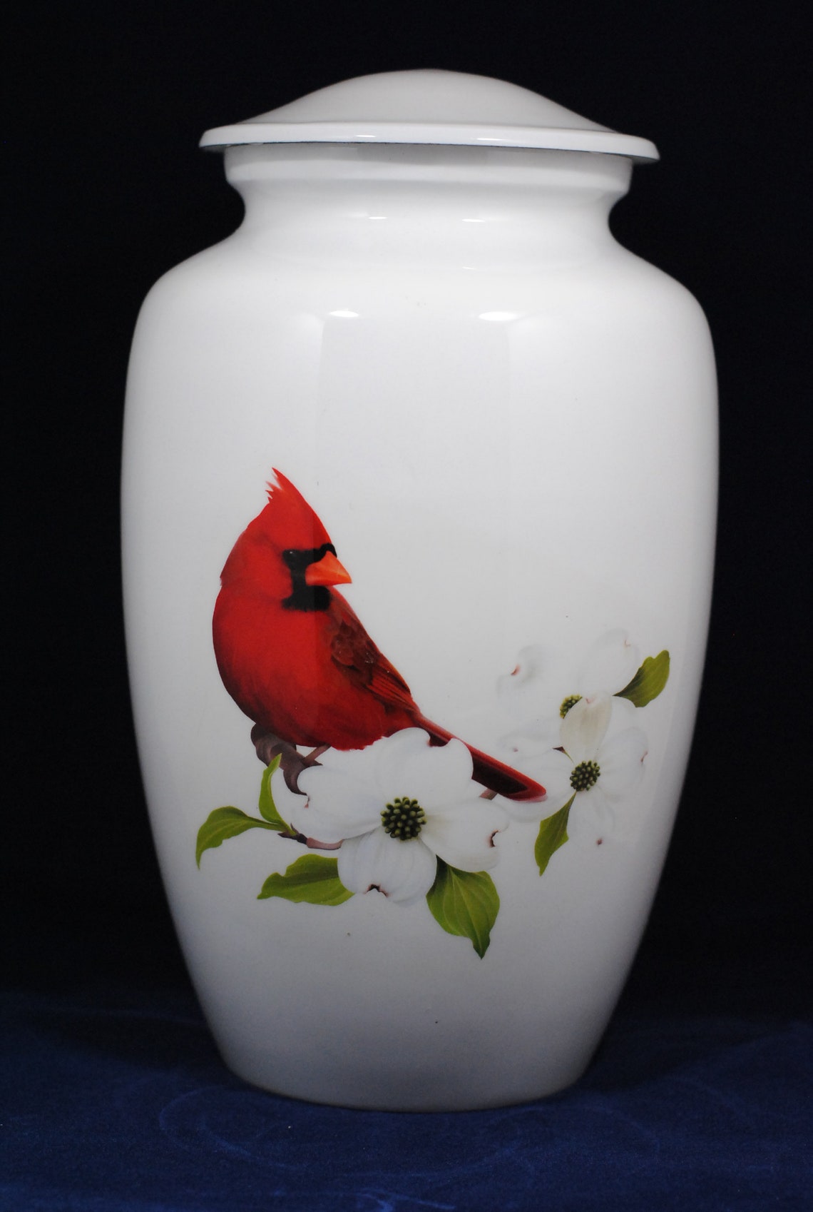 Solitary Soul Red Cardinal Human Ashes Cremation Urn Etsy