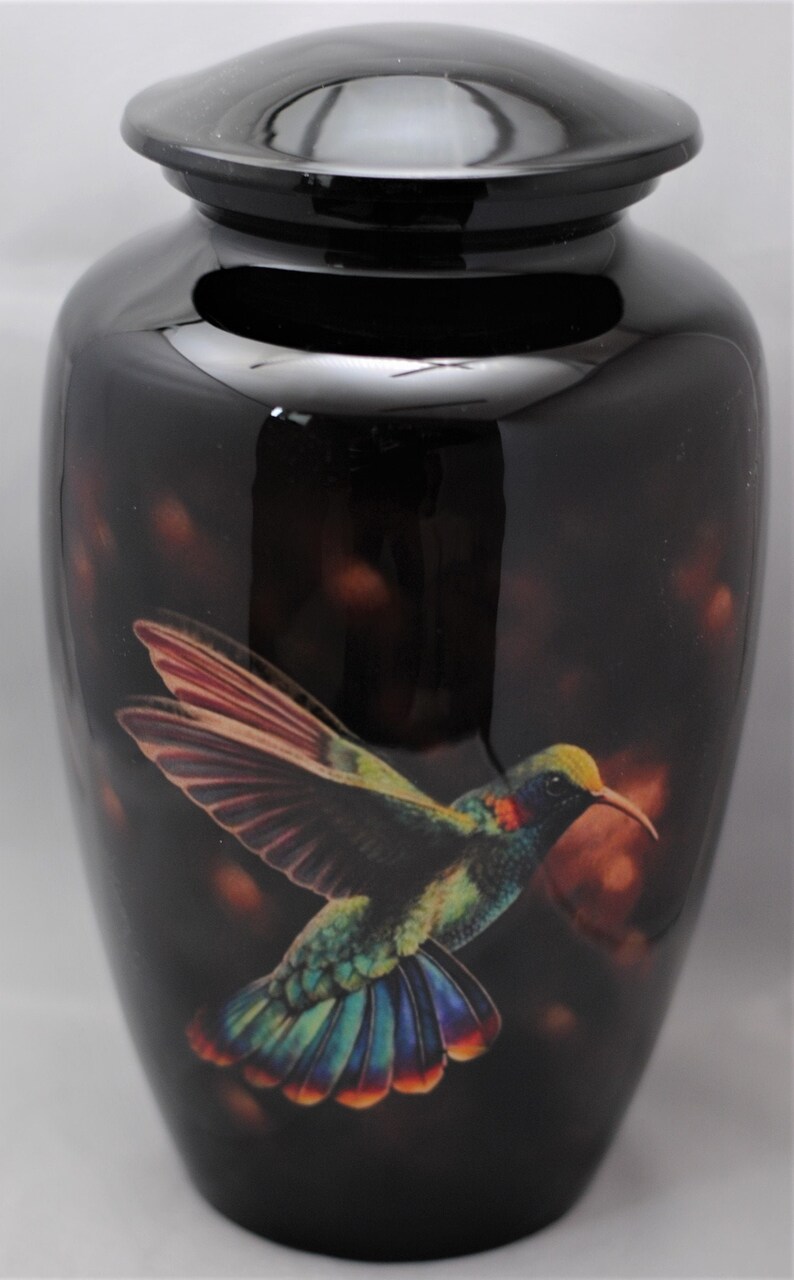 Brilliant Hummingbird Cremation Urn Handcrafted with Sleek Etsy