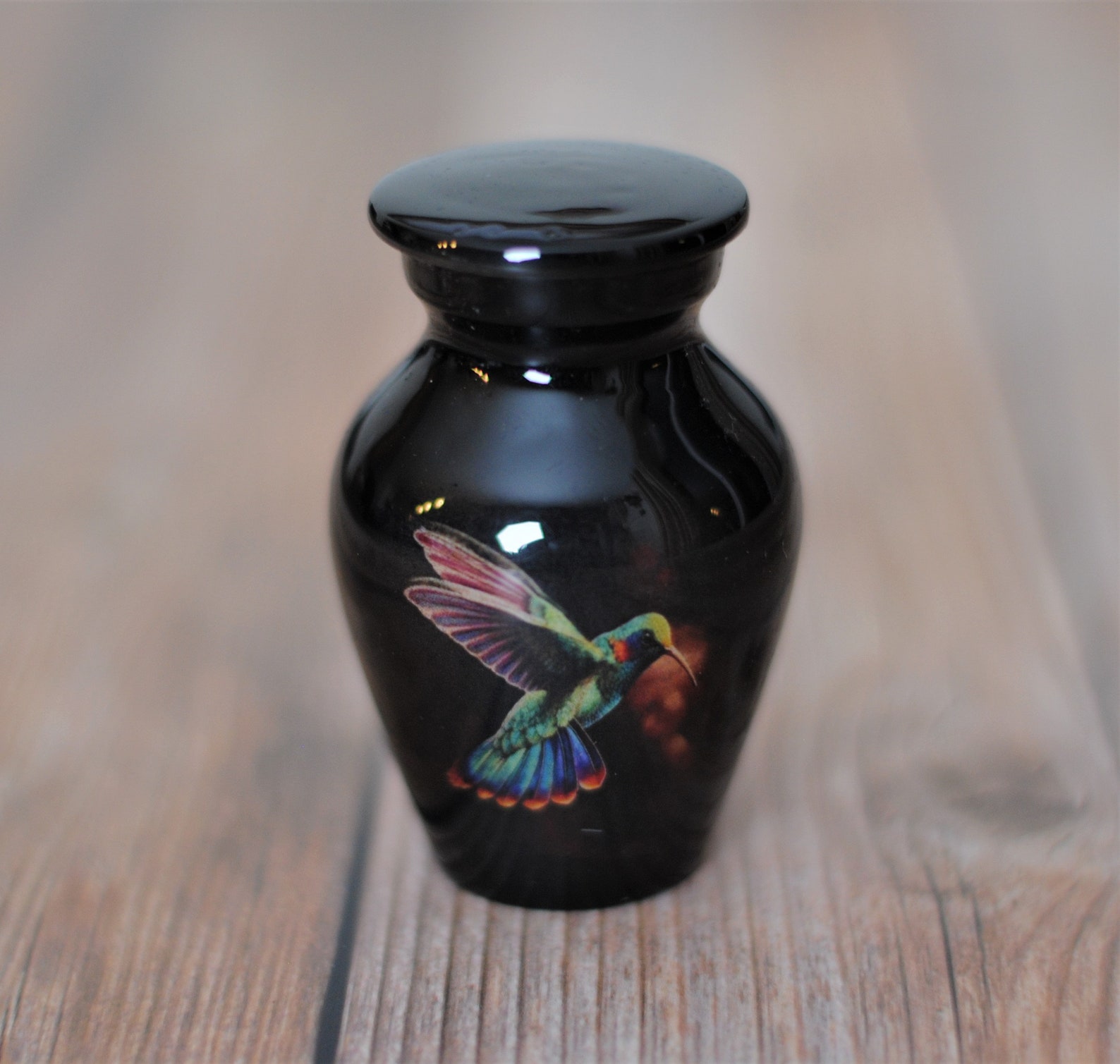 Brilliant Hummingbird Human Ashes Cremation Keepsake Urn Etsy