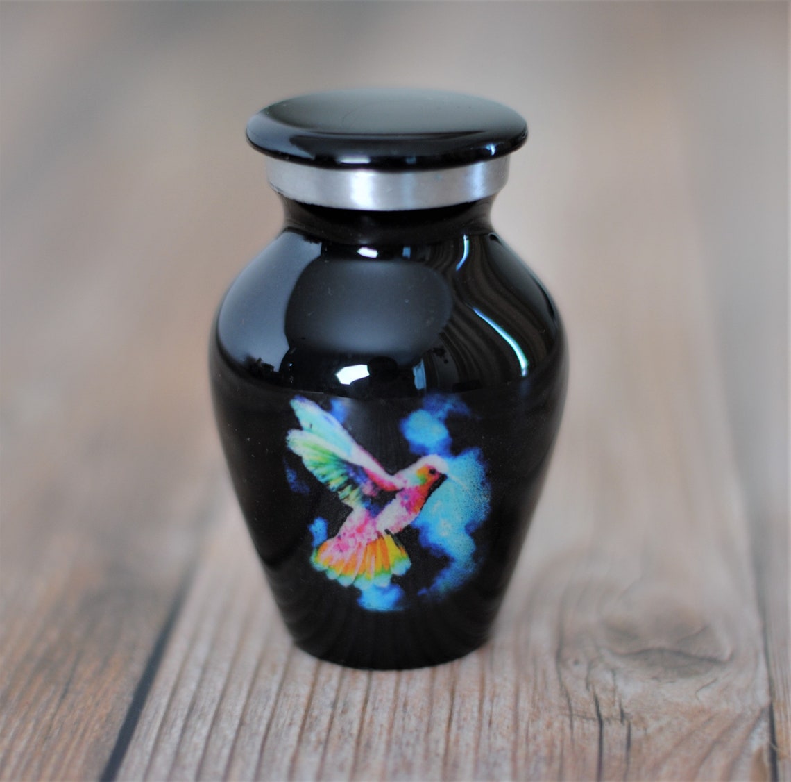 Miniature Hummingbird Human Ashes Cremation Urn Keepsake Urn Etsy