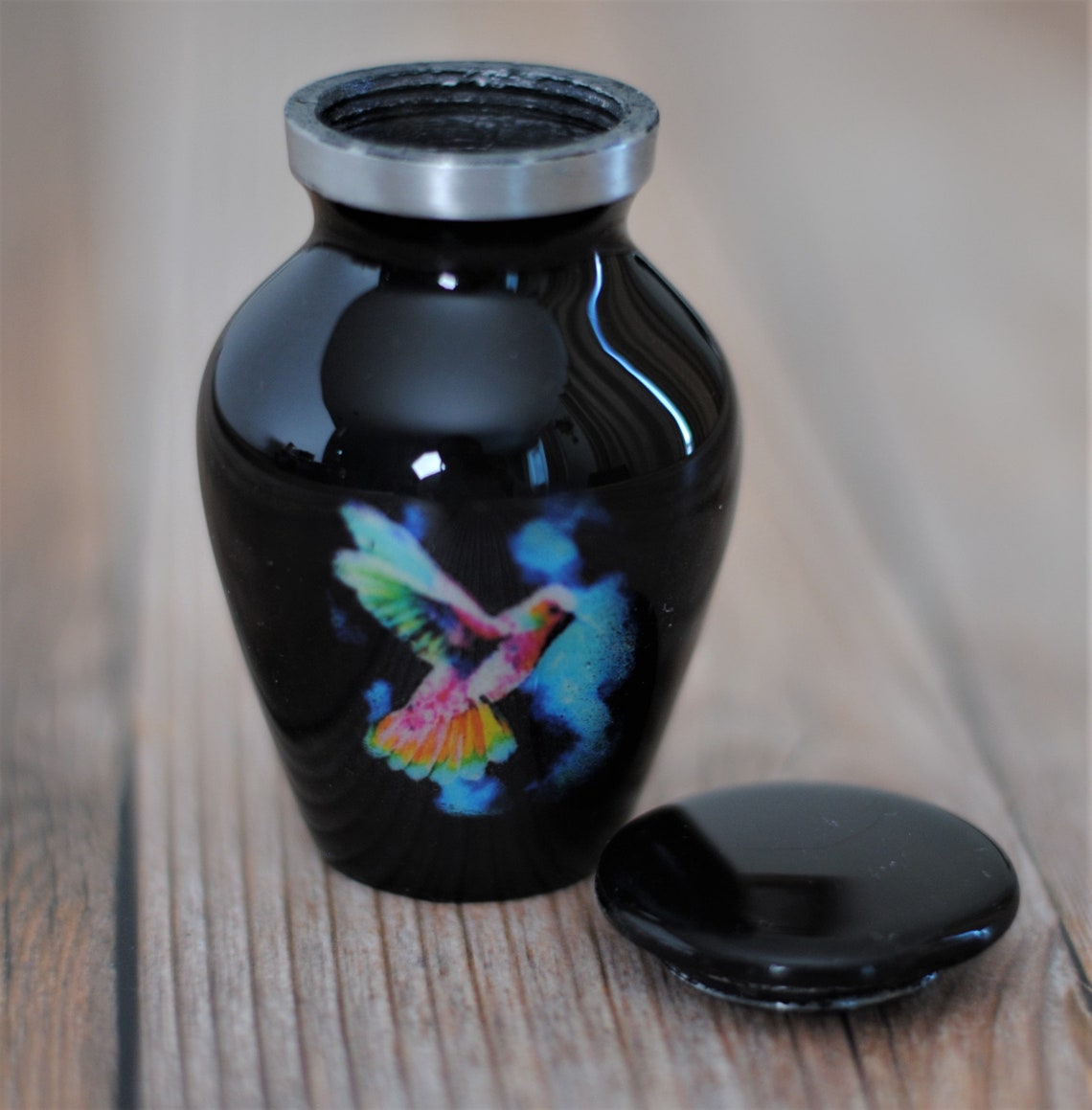 Miniature Hummingbird Human Ashes Cremation Urn Keepsake Urn Etsy