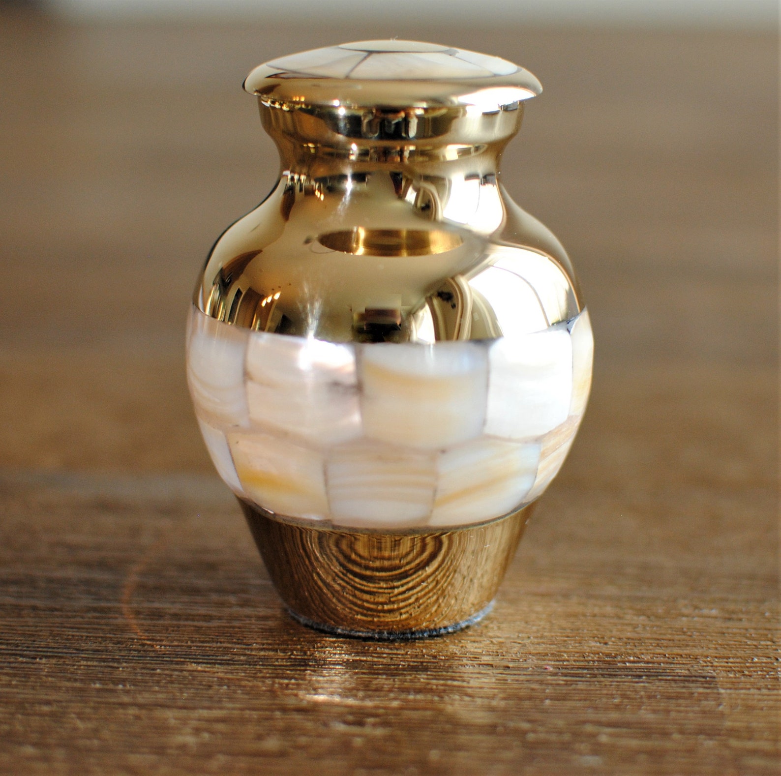 Exquisite Mother of Pearl Cremation Urn for human ashes Etsy