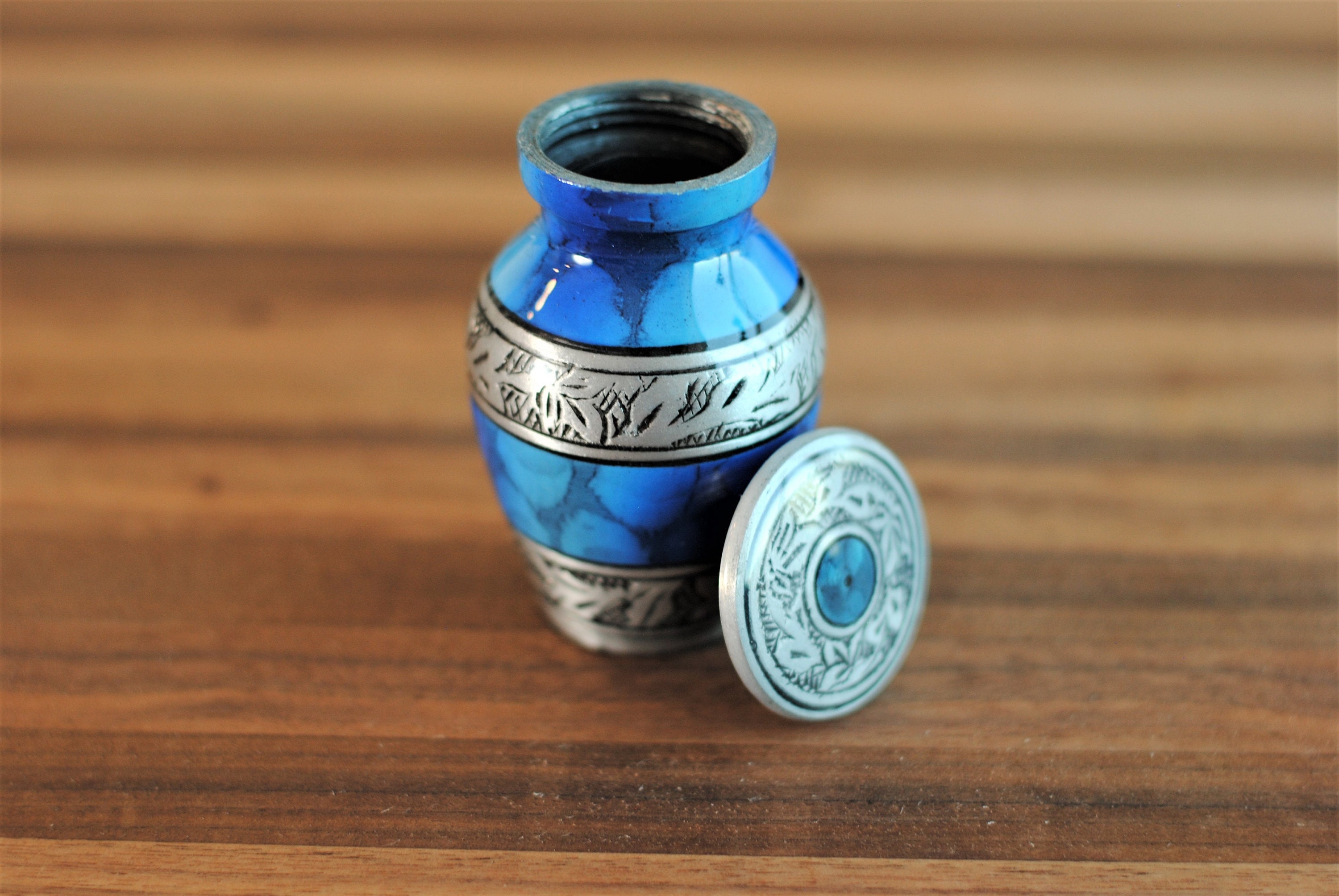 Turquoise bleu Nuageux