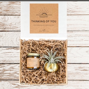 Thinking of You Gift Box | Just Because Gift | Work From Home Gift | Quarantine Care Package for Him | Office Present for a Man or Woman
