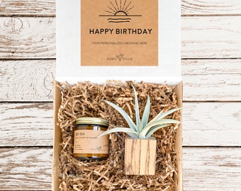 Birthday Gift Box | Gift Box For Her | Birthday Gift Box | Celebrate Gift Box | Candle Gift Box| Personalized Gift Box | Air Plant Gift