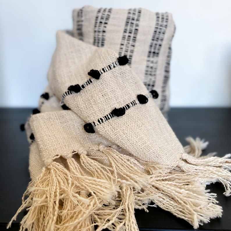 Boho Throw Blanket Modern Decorative Light Weight Blanket Etsy