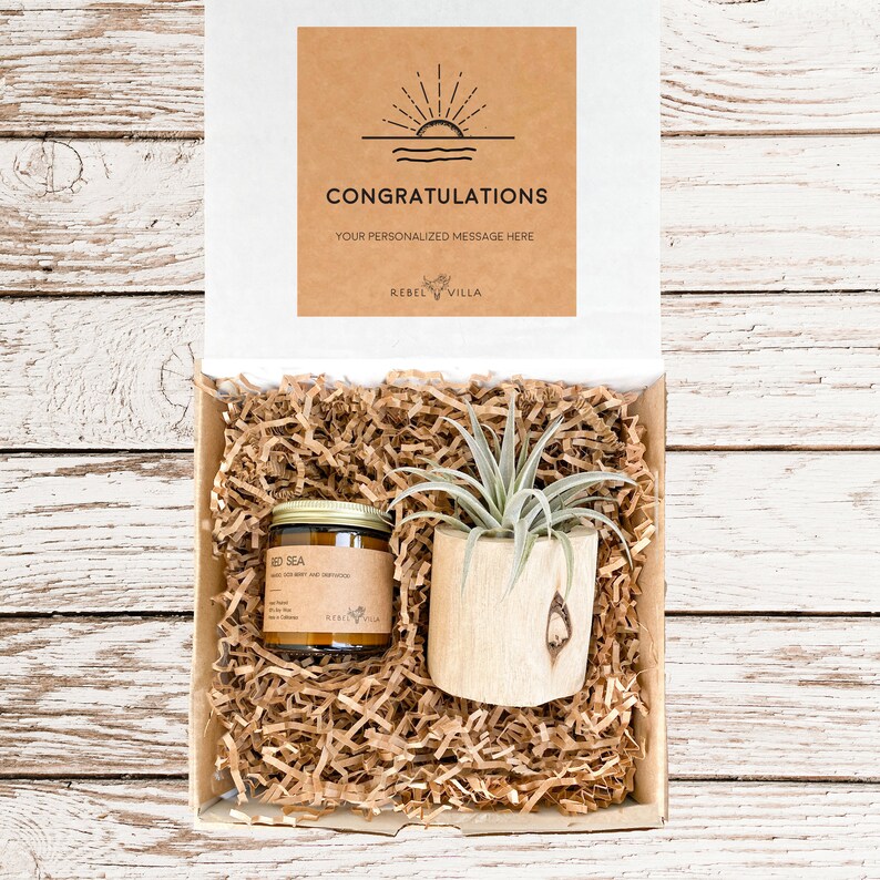 Congratulations Gift Box Engagement Gift Box Housewarming Etsy