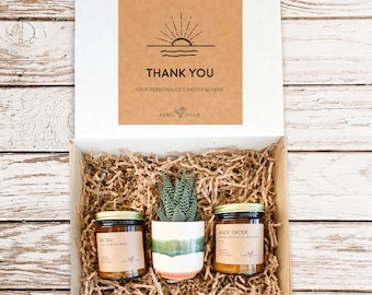 Thank You Gift Box for Him or Her | Co-Worker Gift | Gift For Employee | Work From Home Gift Basket | Appreciation Gift | Grateful For You