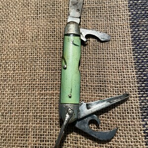 vintage 1950s Girl Scouts of America Utica Cutlery pocket knife GSA