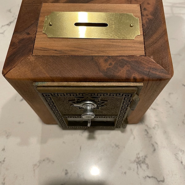 Post Office Door Coin Bank