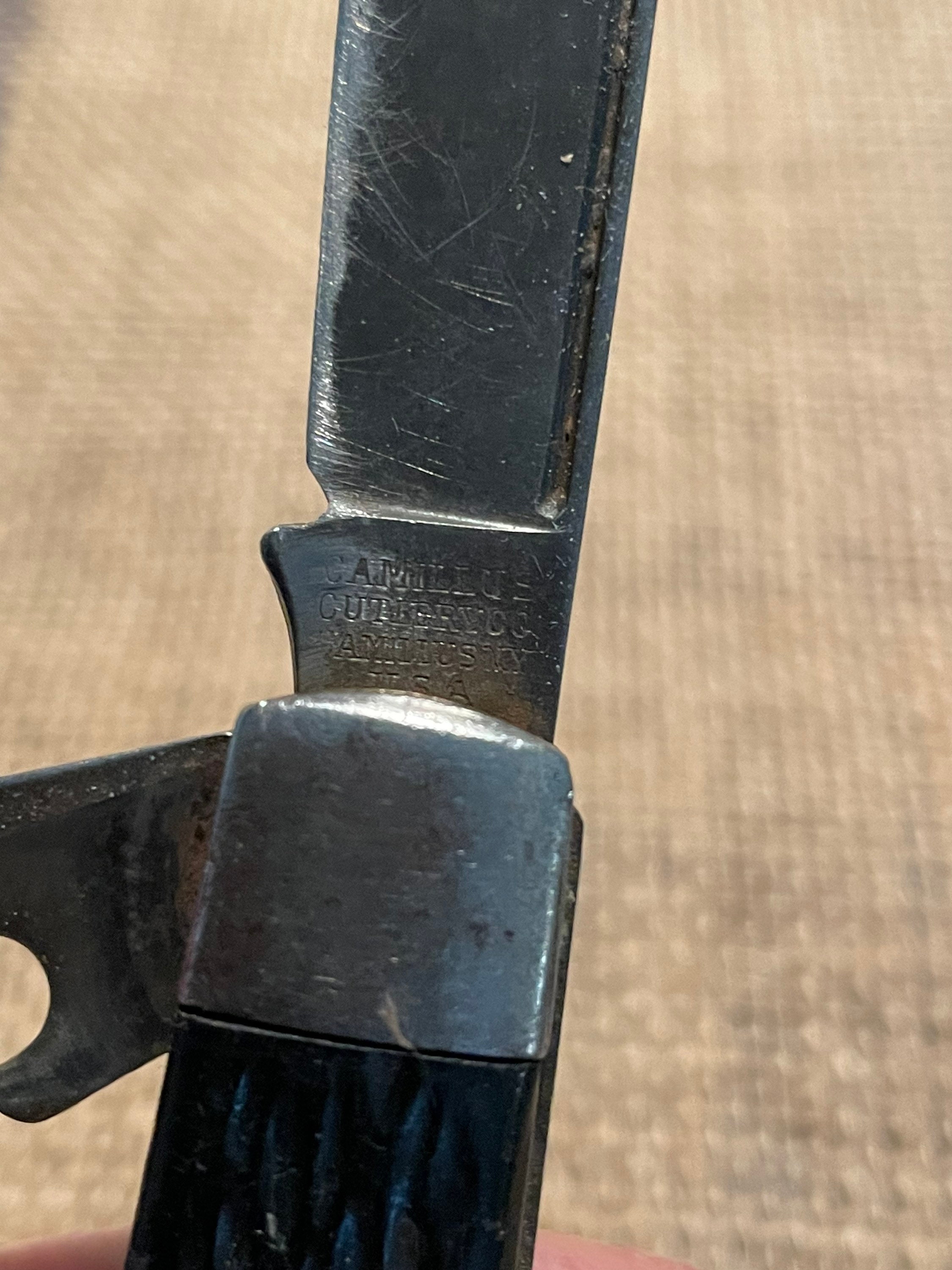 Vintage Camillus Pocket Knife, Old Pocket Knife Etsy