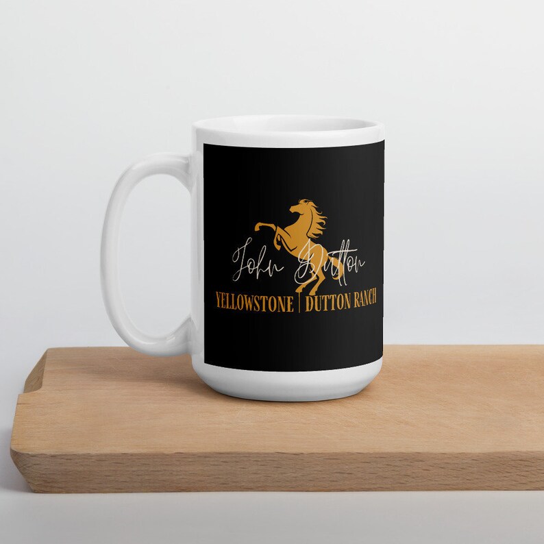Yellowstone Dutton Ranch Coffee Mug John Dutton Etsy