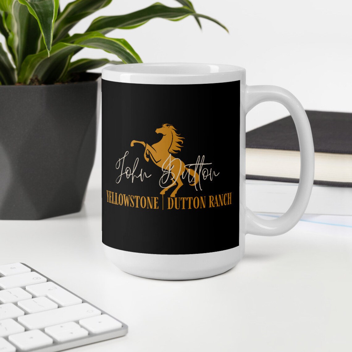 Yellowstone Dutton Ranch Coffee Mug John Dutton Etsy