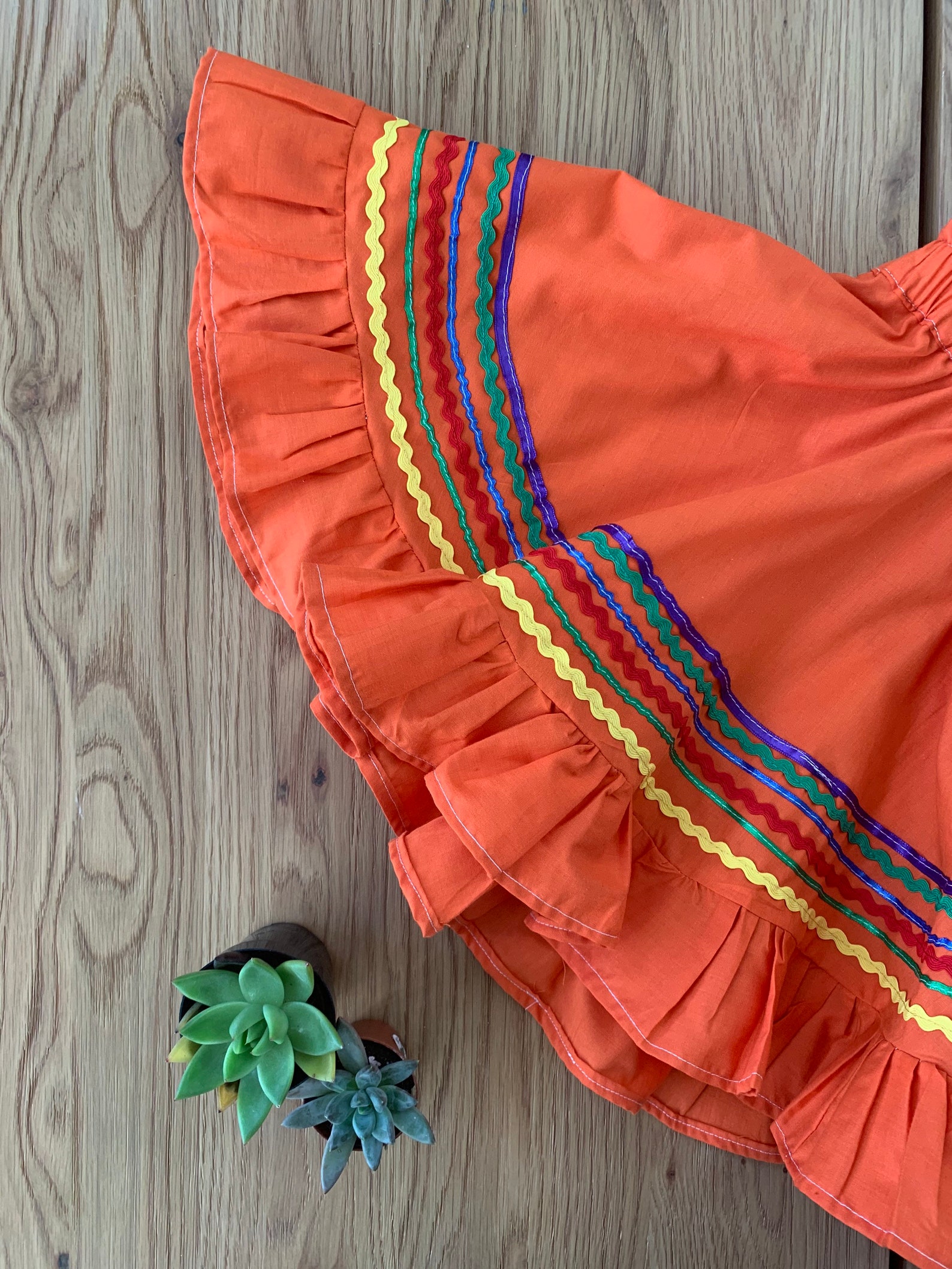 Girls Folk Skirt Mexican Traditional Skirt Peasant Skirt . Etsy