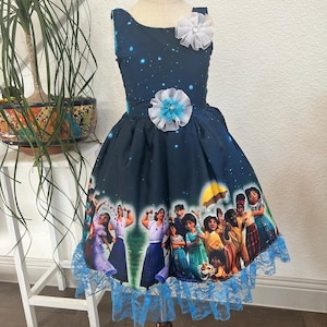 Encanto Isabella Blue Dress - Etsy