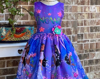 encanto birthday party dress Ariel costume for ADULTS – LoverDovers main image 1