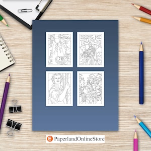 Chris Coloring Book, Coloring Books for Adults, Actor Celebrity Coloring Pages, Coloring Gifts, Art Book Lovers Gifts, Stress Relief Book