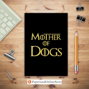 Moeder der honden, logboek hondenbezitters, aantekeningen huisdieroppas, vaccinatieschema huisdier, keeper gezondheidsgegevens huisdier, planner hond moeder, cadeau nieuwe puppy