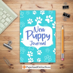 新しい子犬の日記、犬の飼い主への贈り物、子犬の歓迎、ペットの情報とケア、子犬のワクチン記録、犬のママプランナー、子犬の犬のログブック