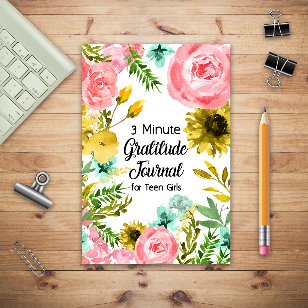 Stream #^DOWNLOAD ❤ 3 Minute Gratitude Journal for Girls Ages 8