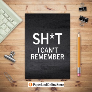 Sh*t I Can&#39;t Remember, Password Log Book, Website Password, Email Password, Password Organizer Book, Password List, Password Keeper Book