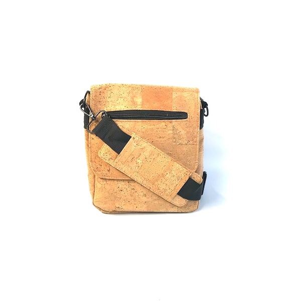 Cork messenger bag