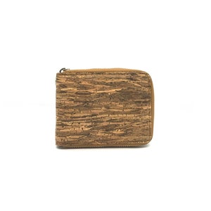 Cartera con cremallera para hombre RFID