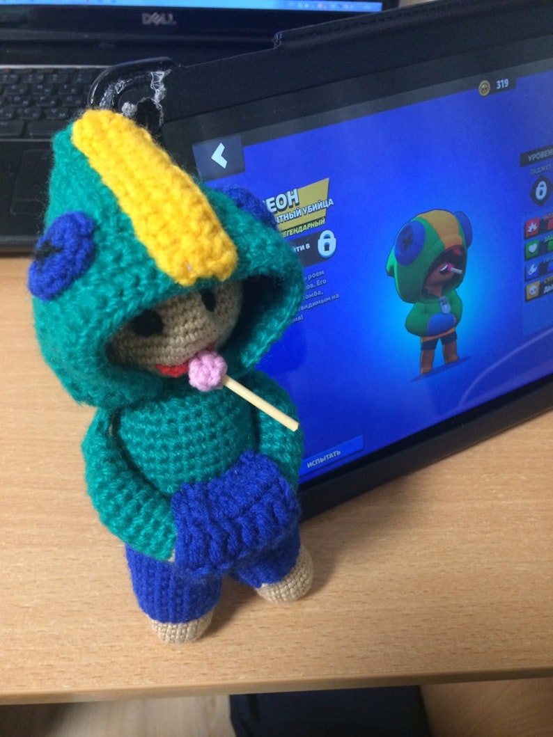 Amigurumi Brawl Stars Leon crochet toy Brawl Stars Leon ...