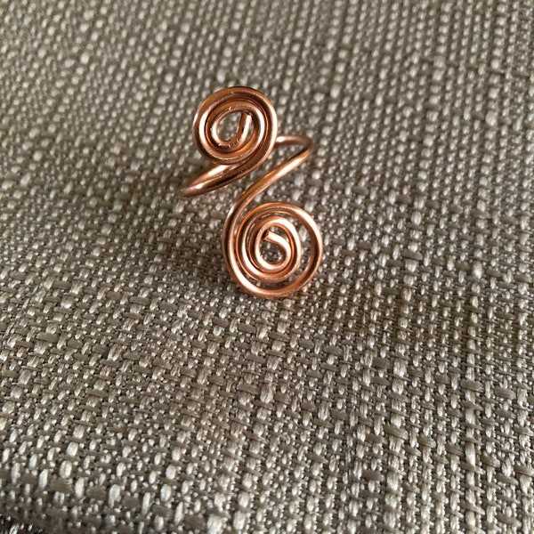 Simple Copper Rings | adjustable