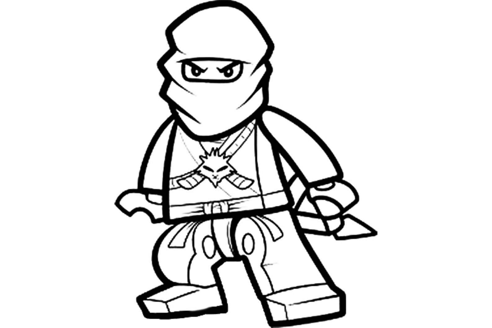 20 Ninjas Coloring Pages For Kids Kids Coloring Pages Etsy