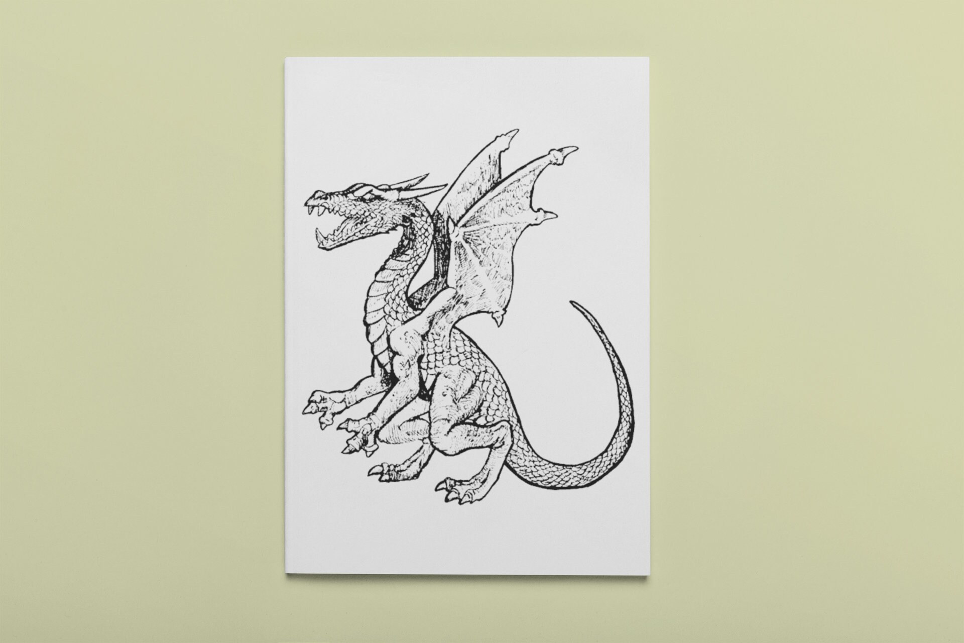 20 dragons coloring pages for kids kids coloring pages etsy