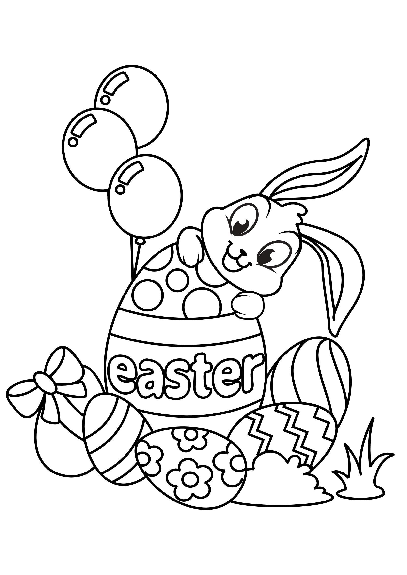 20 páginas para colorear de Pascua para niños Páginas para - Etsy España
