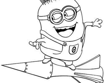 minions coloring pages halloween