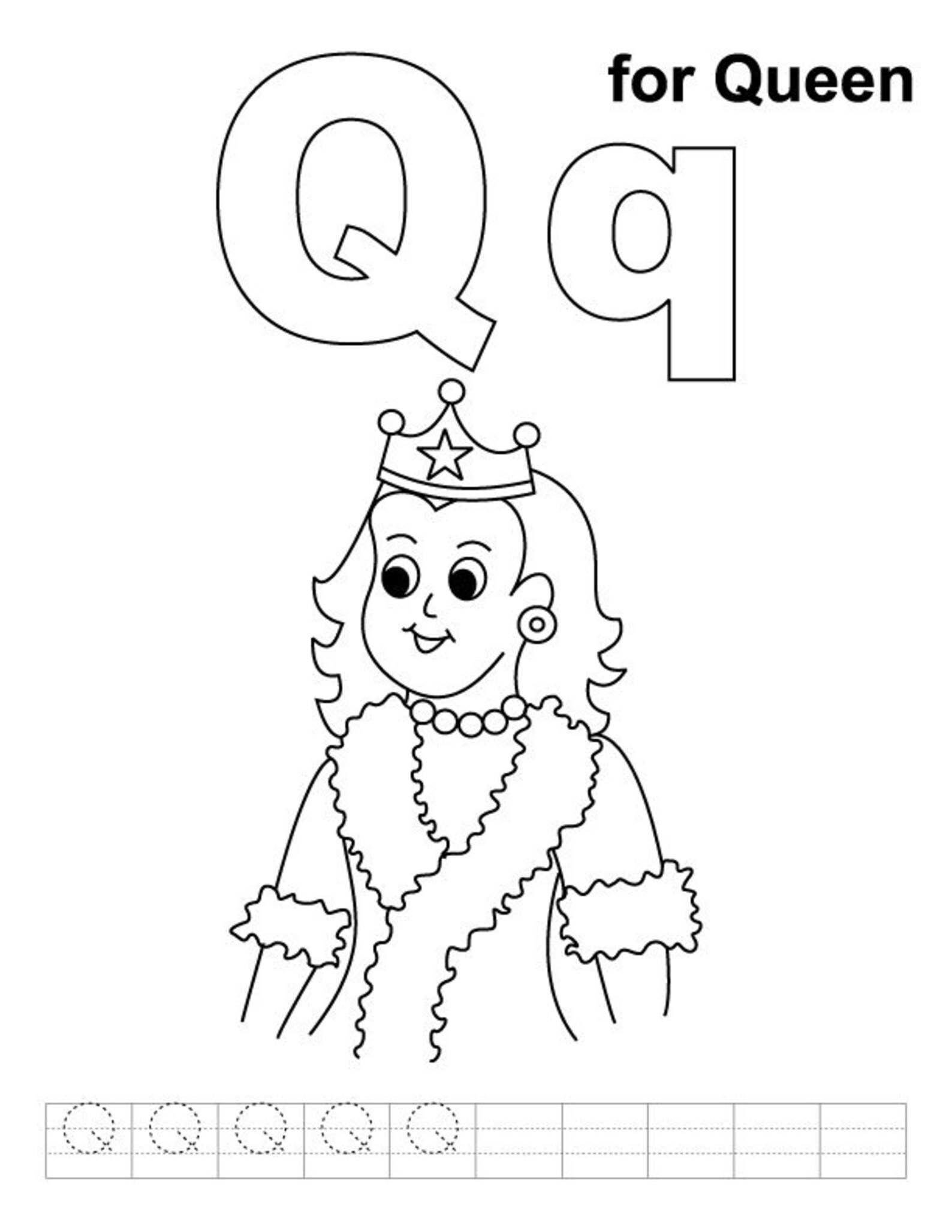 20 dibujos para colorear de Queens para niños Dibujos para Etsy España