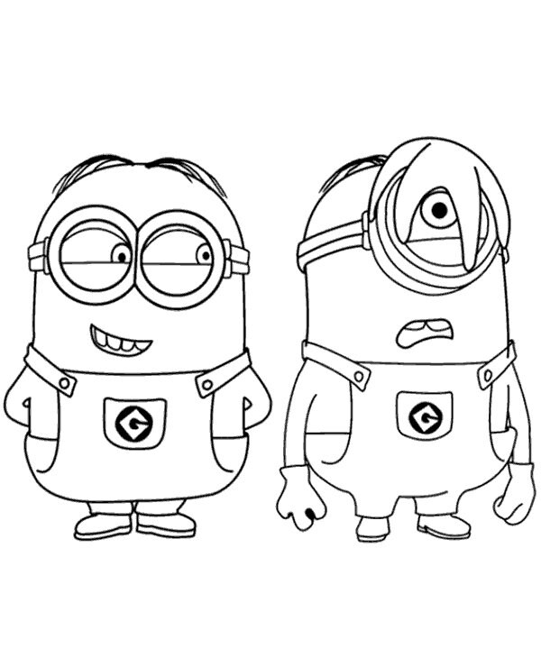 20 minions coloring pages for kids kids coloring pages etsy norway