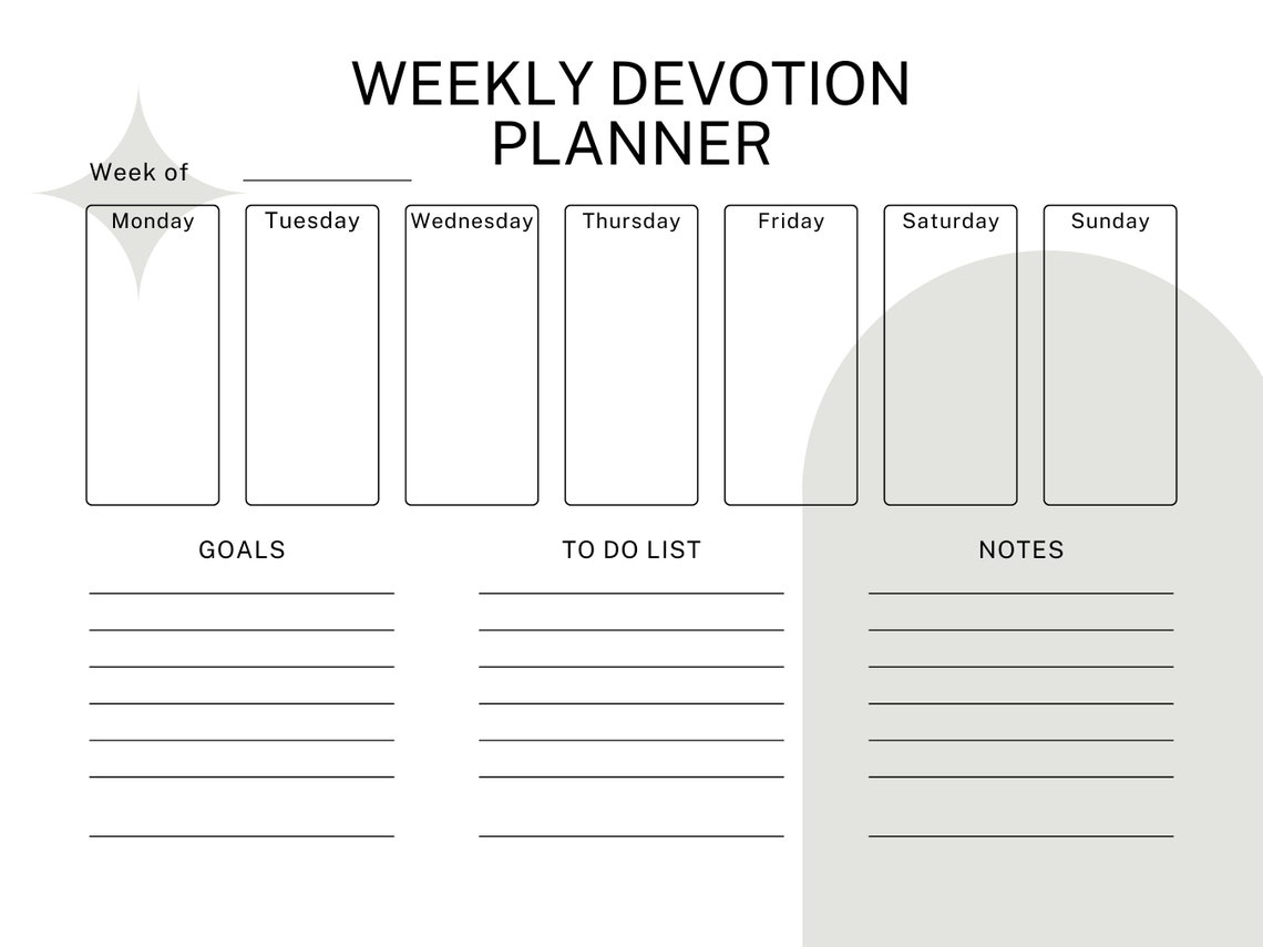 Daily Devotional Journal Printable Bible Study Journal Prayer Journal ...