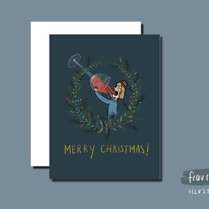 Weihnachtskarte "Weinachten" für Freunde, Familie und Weinliebhaber