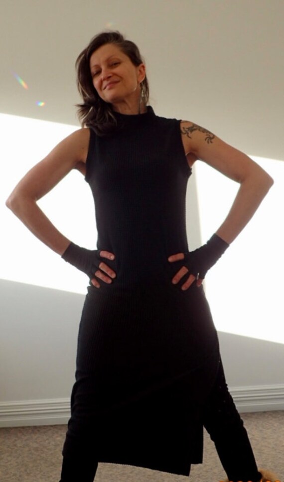 fleece tunic dress