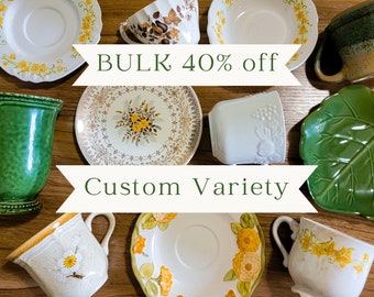 Bulk plates and dishware with discounted dish sets and kitchen supplies for any aesthetic ceramic and glass and wood unique gifts for anyone