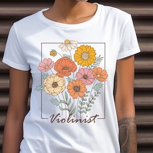 Violinist T-Shirt, orchestra, school orchestra, Gift For Musician, violinist gift, violin lessons, violin player, violin teacher, classical