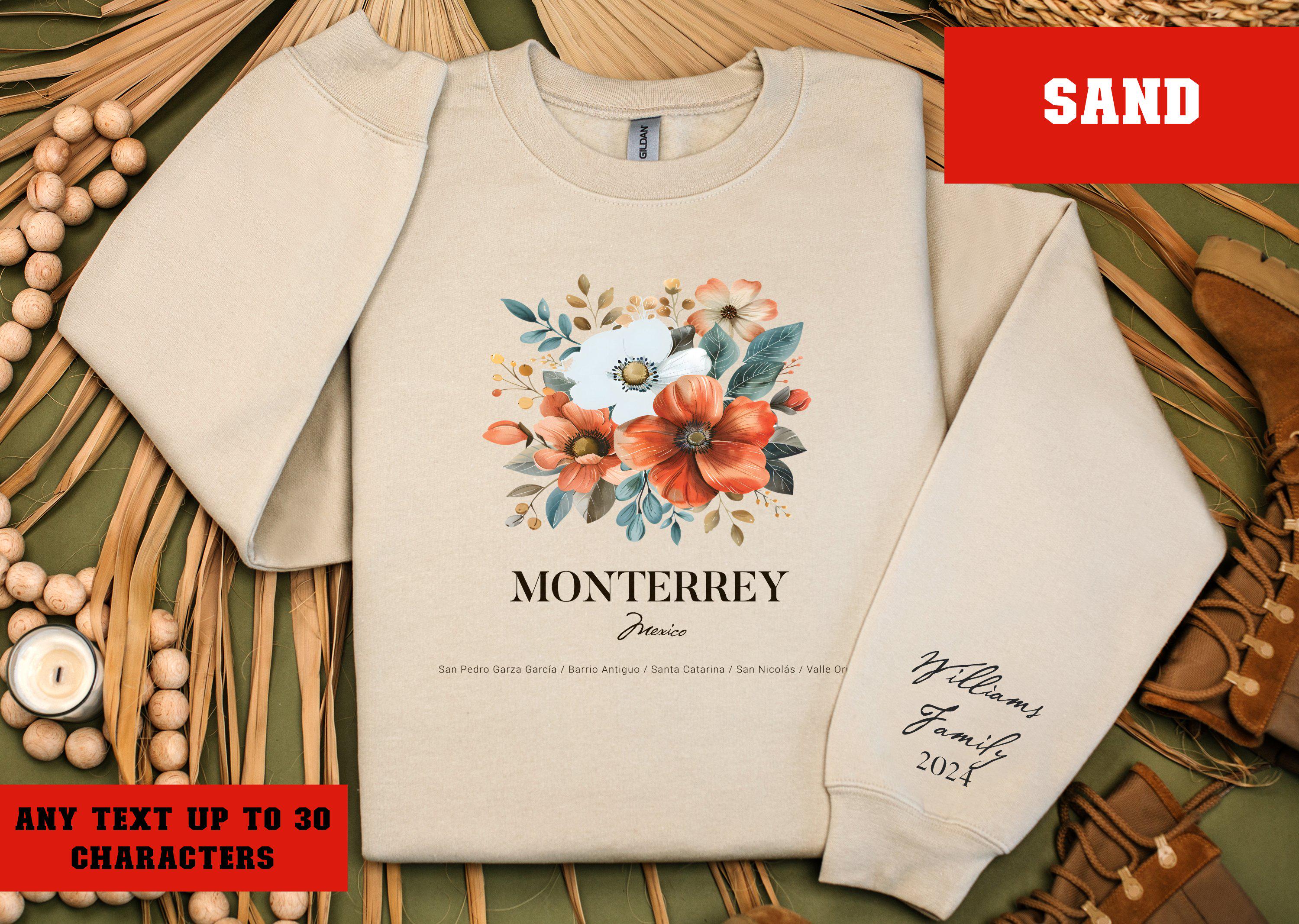 MONTERREY shirt, Gift for travel lover, family gift, Travel Vacation, trip to MONTERREY shirt, gift for aunt, gift for in laws, friend gift