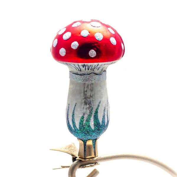Mushroom Ornament Clip Etsy