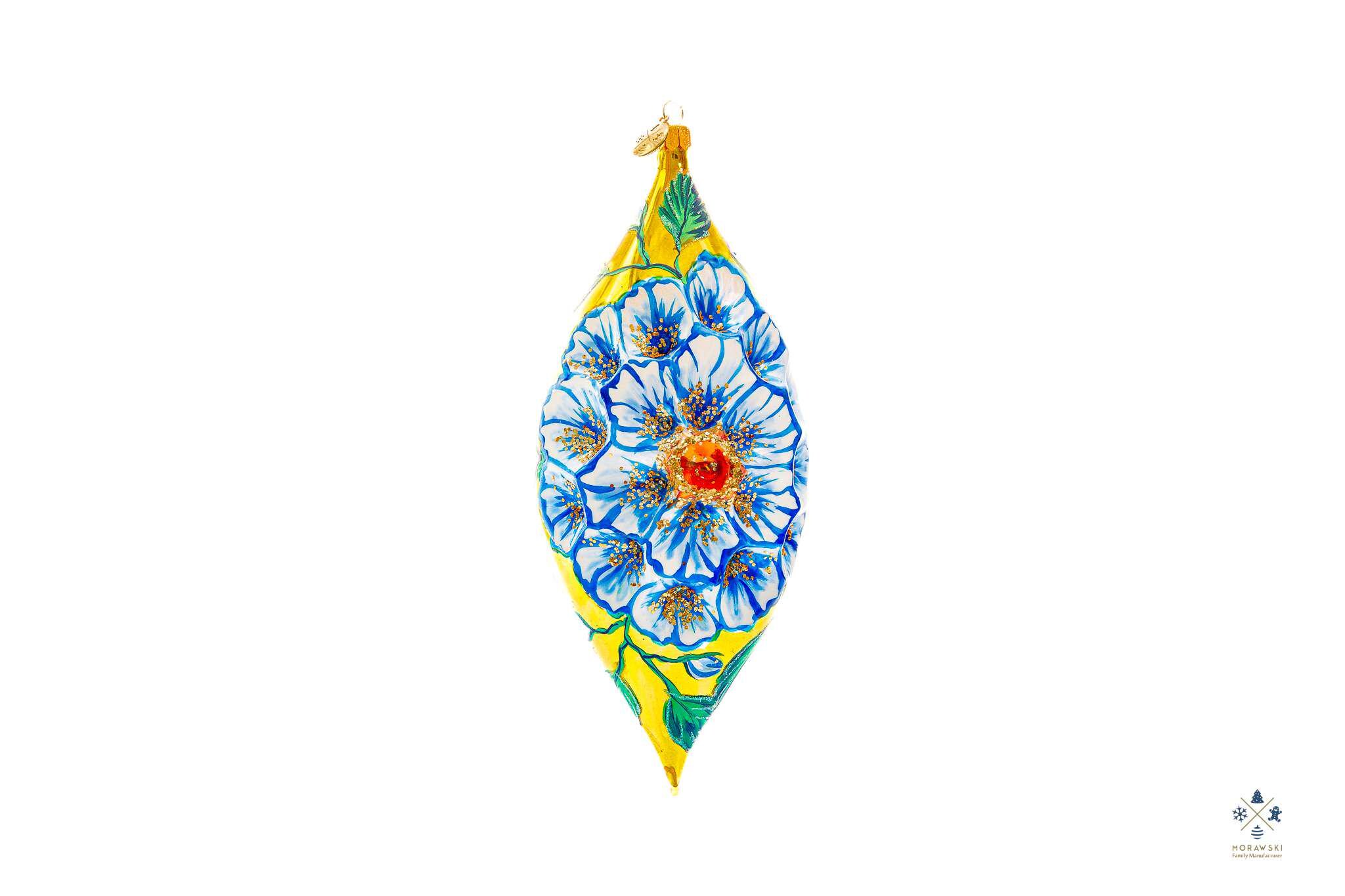Huge Absolutely Stunning Icycle of Flowers 23526 - Handmade, Glass