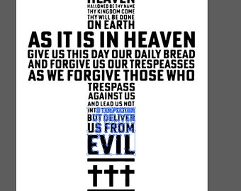 Download Lords Prayer Svg Etsy