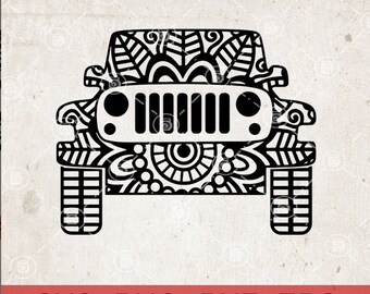 Download Jeep Mandala Svg Etsy