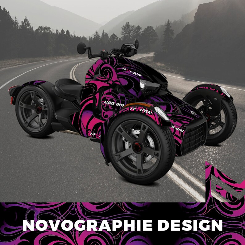 BRP Canam RYKER canam complete wrap graphic kit decals spyder Etsy
