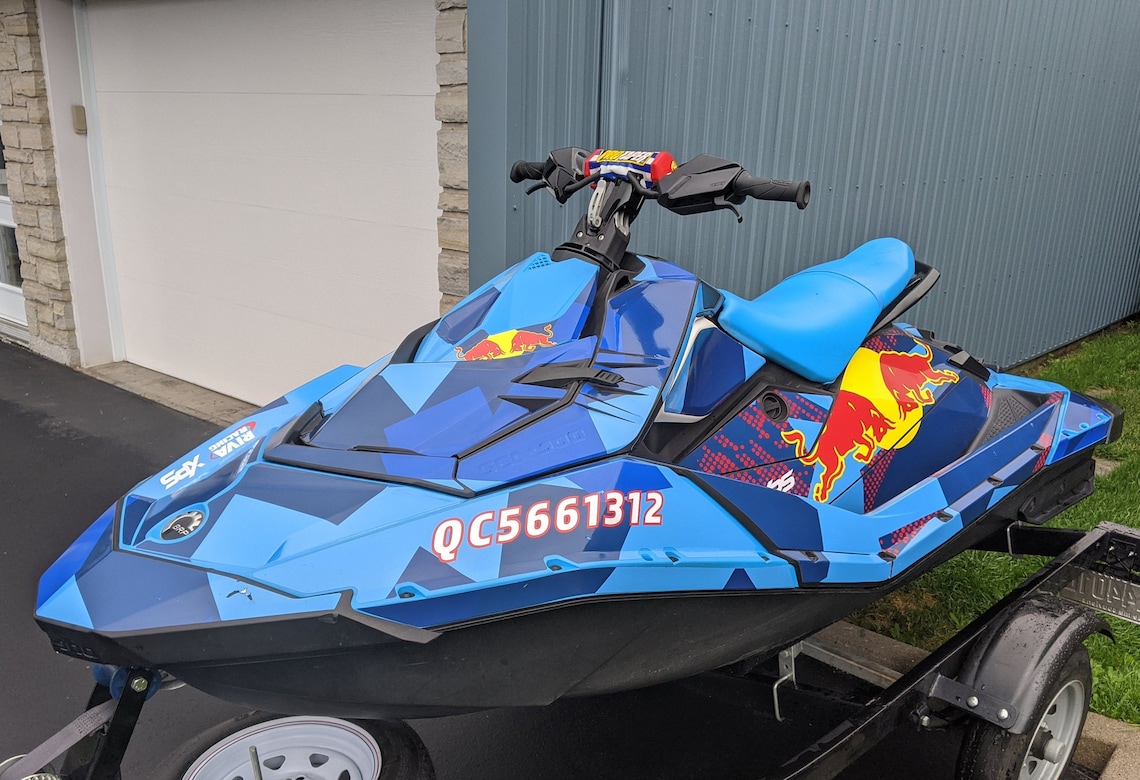 SEADOO SPARK trixx graphic kit 2up 3up Jet Ski sea doo Etsy